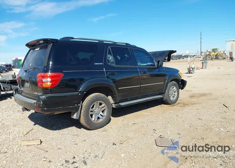 2003 Toyota Sequoia Limited V8 z USA, uszkodzony, nr VIN 5TDBT48A33S205026